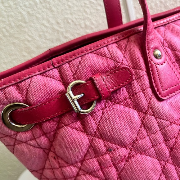 Dior quilted vintage panarea tote bag - Picture 8 of 16